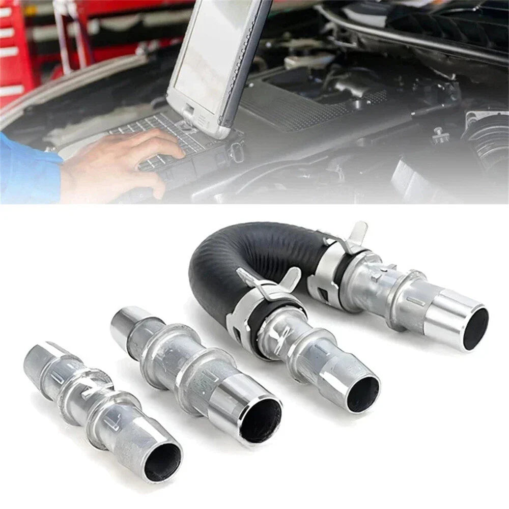 Heater Core Hose Bypass Repair Kit  Connectors for Car Truck