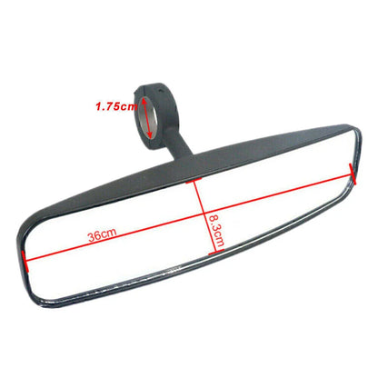 1.75" UTV Wide Rear View Mirror for Polaris RZR, Arctic Cat