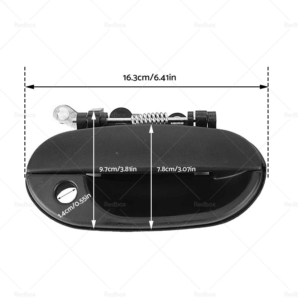 Front RH Outer Door Handle for Hyundai Excel X3 (1997-2000)