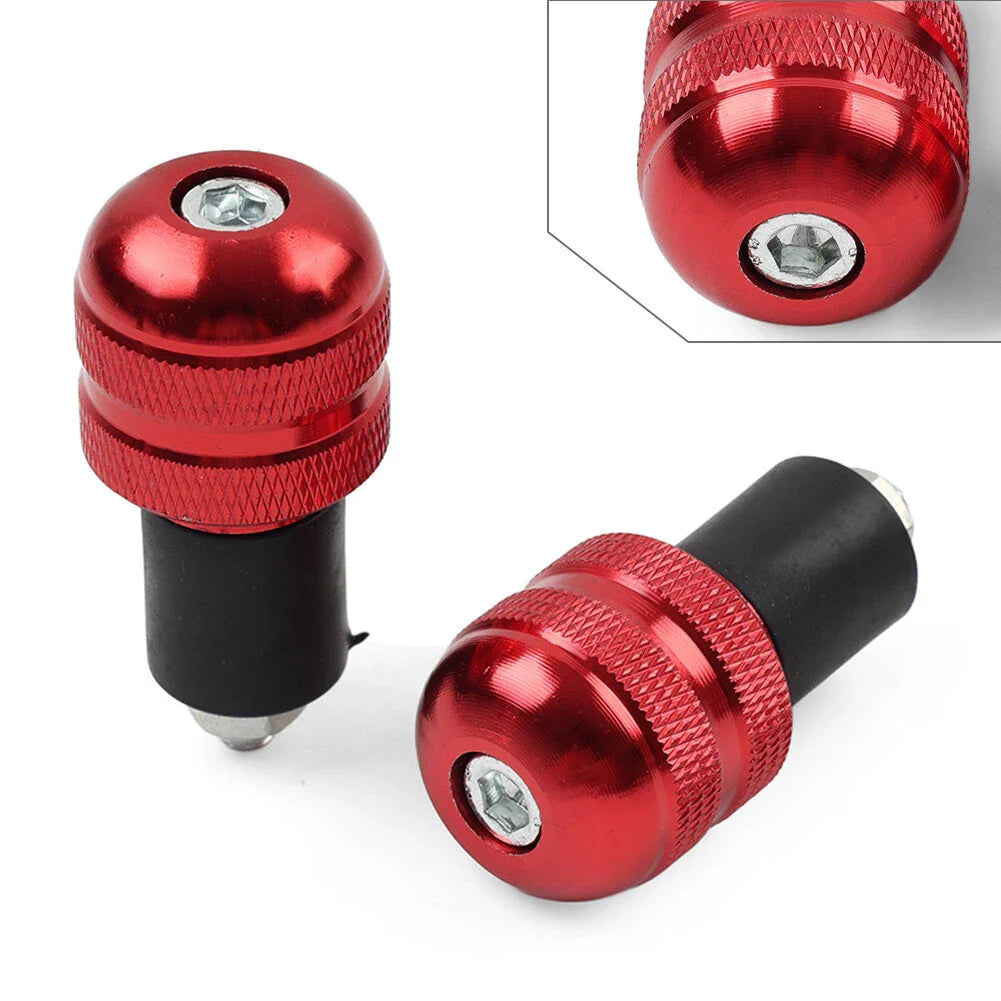 7/8" Motorcycle Handlebar Grips & Bar End Caps for Universal Models