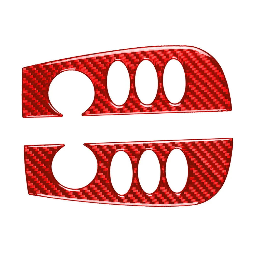 Radio Control Switch Panel Cover for Porsche Boxster 1998-2004 Red