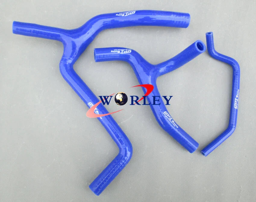 Silicone Radiator Y Hose Kit for Kawasaki KXF450 KX450F (2009-2014)