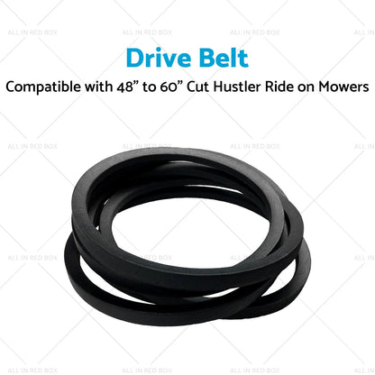 Drive Belt for Hustler Ride-On Mowers 48" 54" 60" Cut