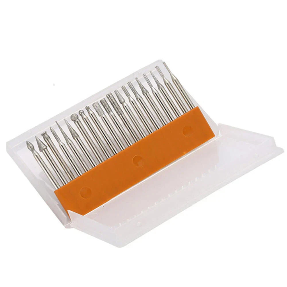 32Pcs Diamond Grinding Cutting Bits Set for Stone Tile Glass Ceramic