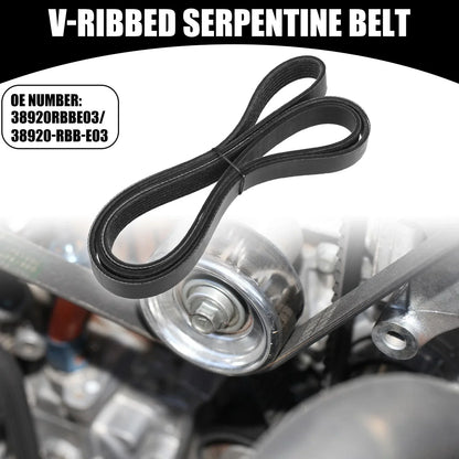 V-Ribbed Serpentine Belt for Honda CR-V 5 Doors (2007-2009)