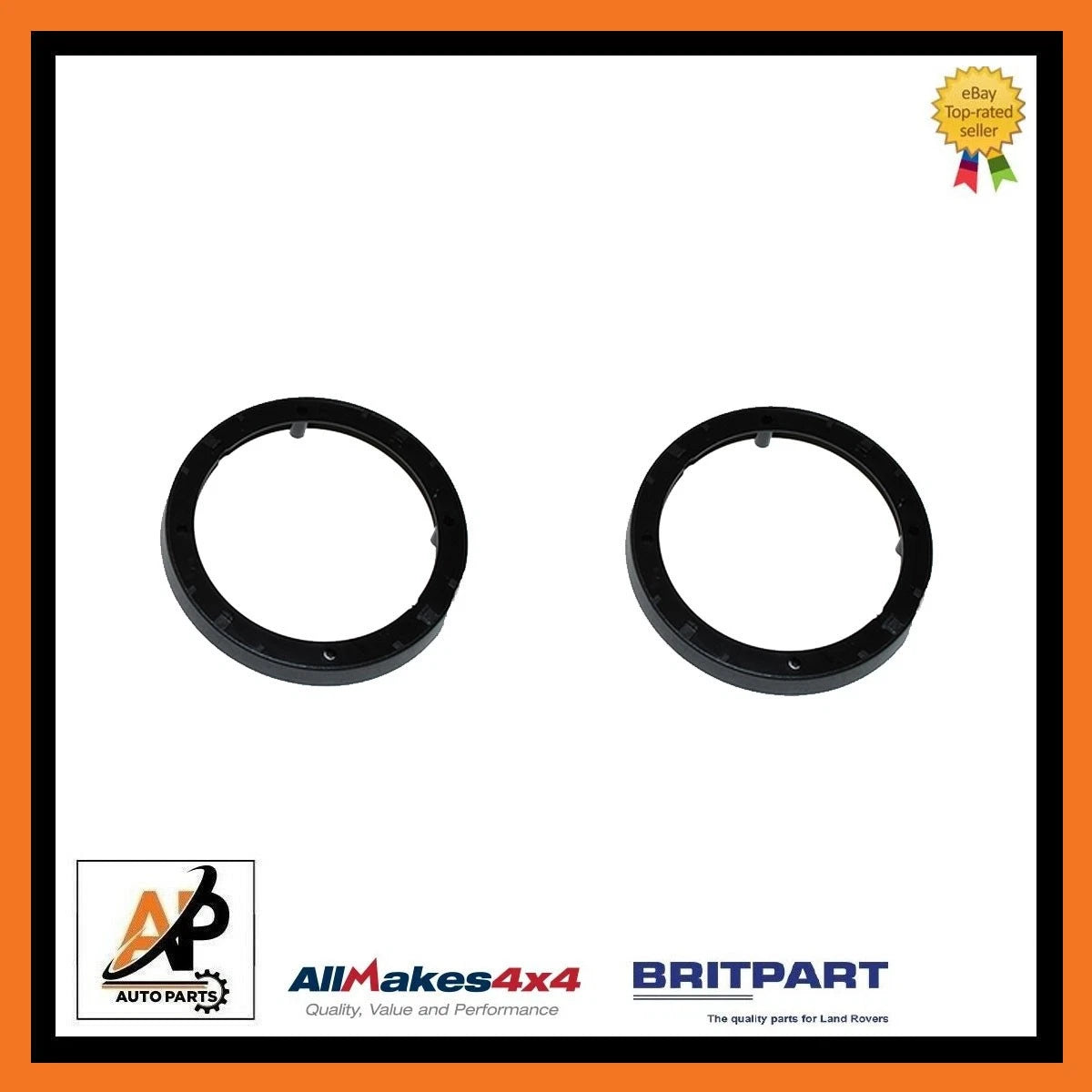 (2) Dashboard Speaker Spacer Set for Land Rover Defender (2007–2016)