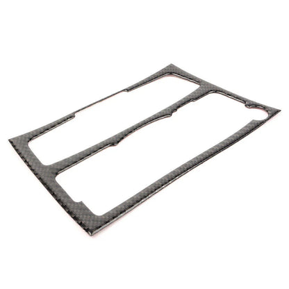 Carbon Fiber Dashboard Console CD Panel Cover Trim for Audi A4 A5 (2008-2015)