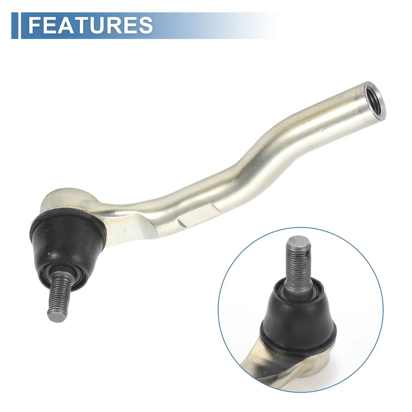 2 x Front Outer Tie Rod Ends for Honda Fit (2015-2020)