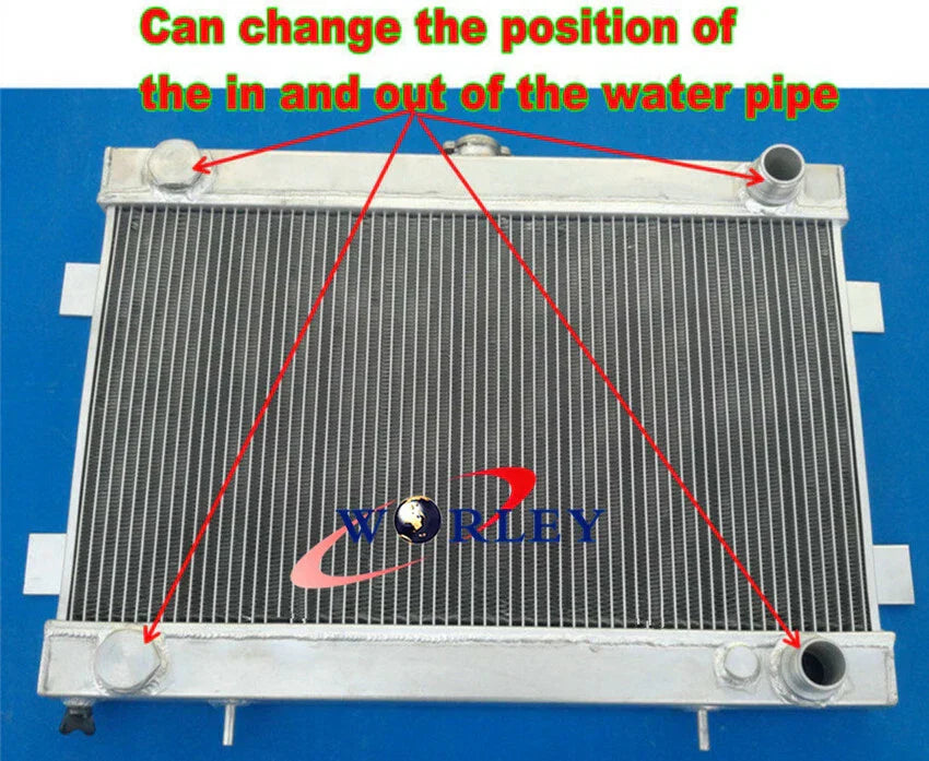 Aluminum Radiator for Universal HQ HJ HX HZ Holden H Series & WB (1971-1980)