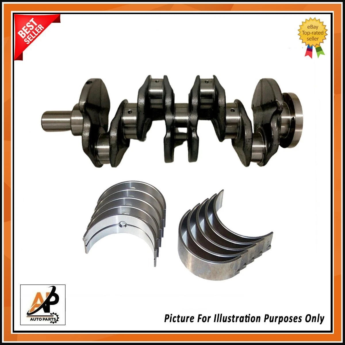 Crankshaft Con Rod and Main Bearings Replacement Kit for Ford Transit (2014–2023)