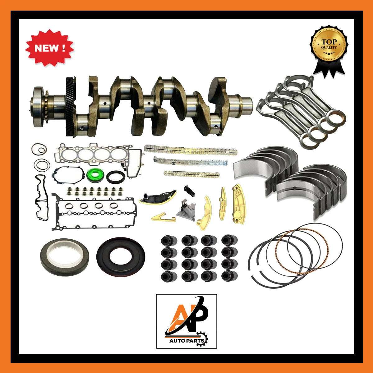 Crankshaft Replacement for Land Rover Jaguar 2.0 204DTD Nitrate (2000–2008)