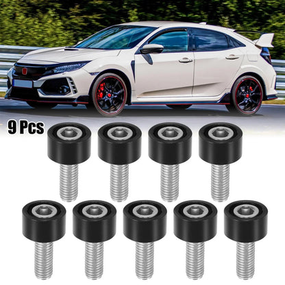 M8x1.25 Exhaust Header Manifold Cup Washers (9 pcs) for Honda Acura