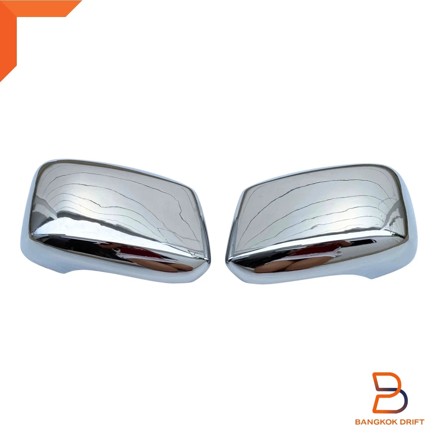 Chrome Side Wing Mirror Covers for Nissan Navara NP300 D23 (2015-2023)