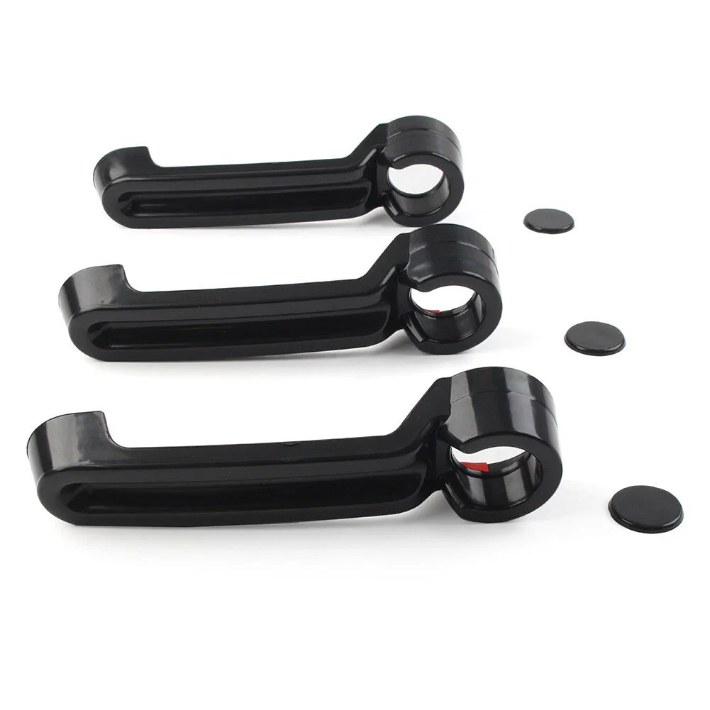 6 x Exterior Door Handle Tailgate Cover Trim for Jeep Wrangler JK (07-17)
