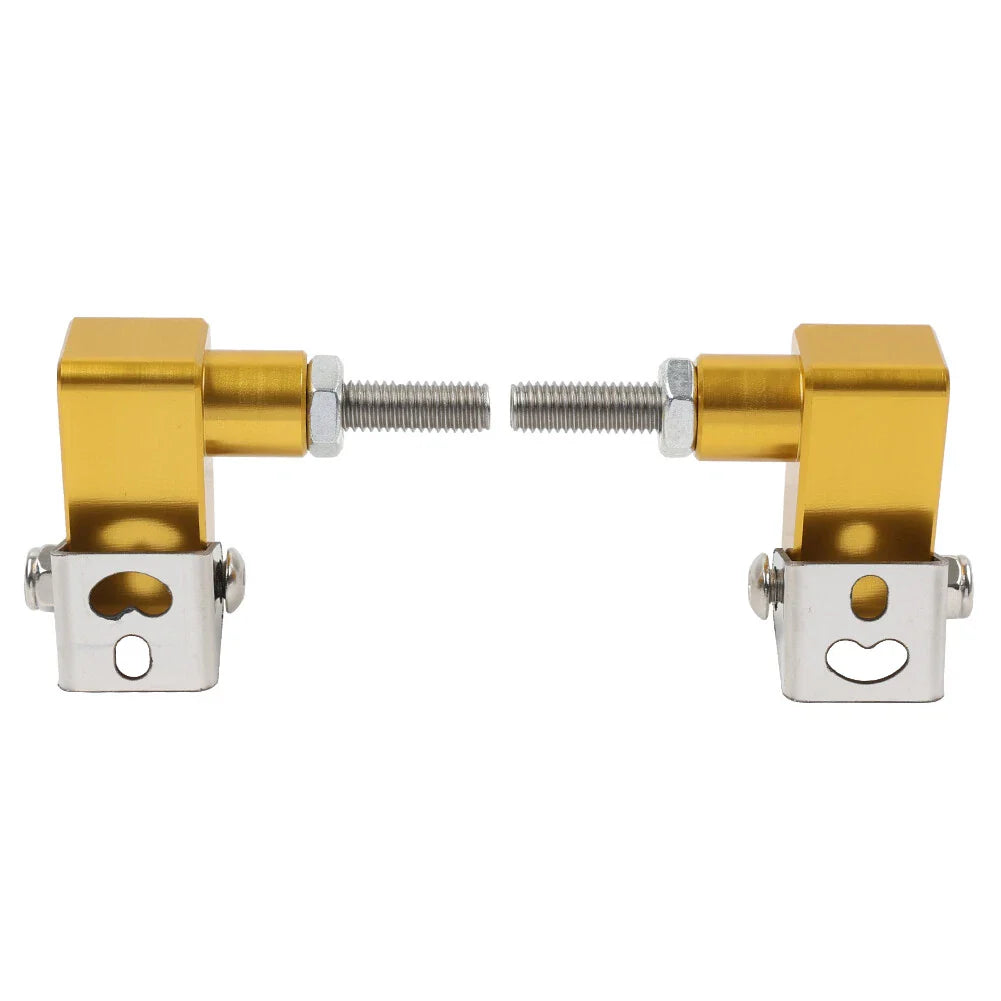 Gold Lower Fork Mount Spotlight Holder for Kawasaki Ninja 250 (2008-2012)