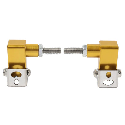 Gold Lower Fork Mount Spotlight Holder for Kawasaki Ninja 250 (2008-2012)