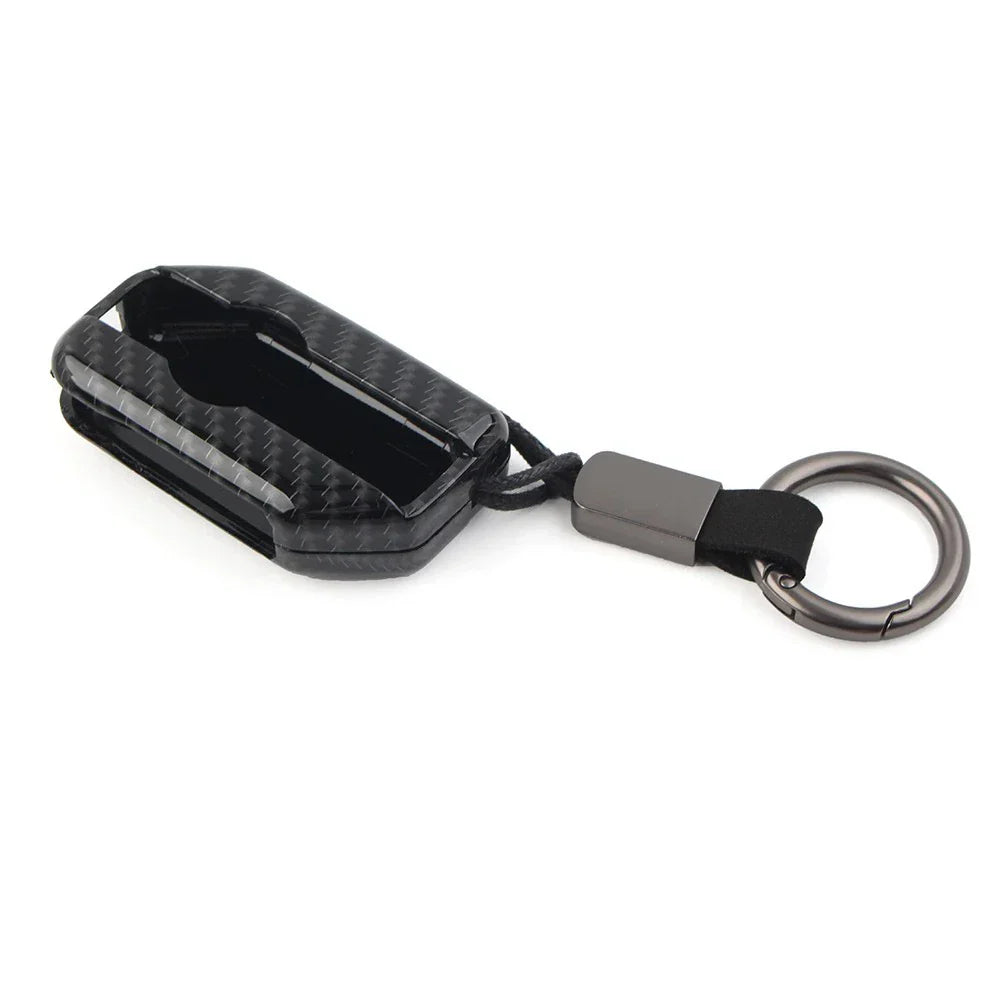 Key Chain Procter Cover Fob Carbon Fiber for BMW F750GS F850GS R1200GS R1250GS (2018-2023)