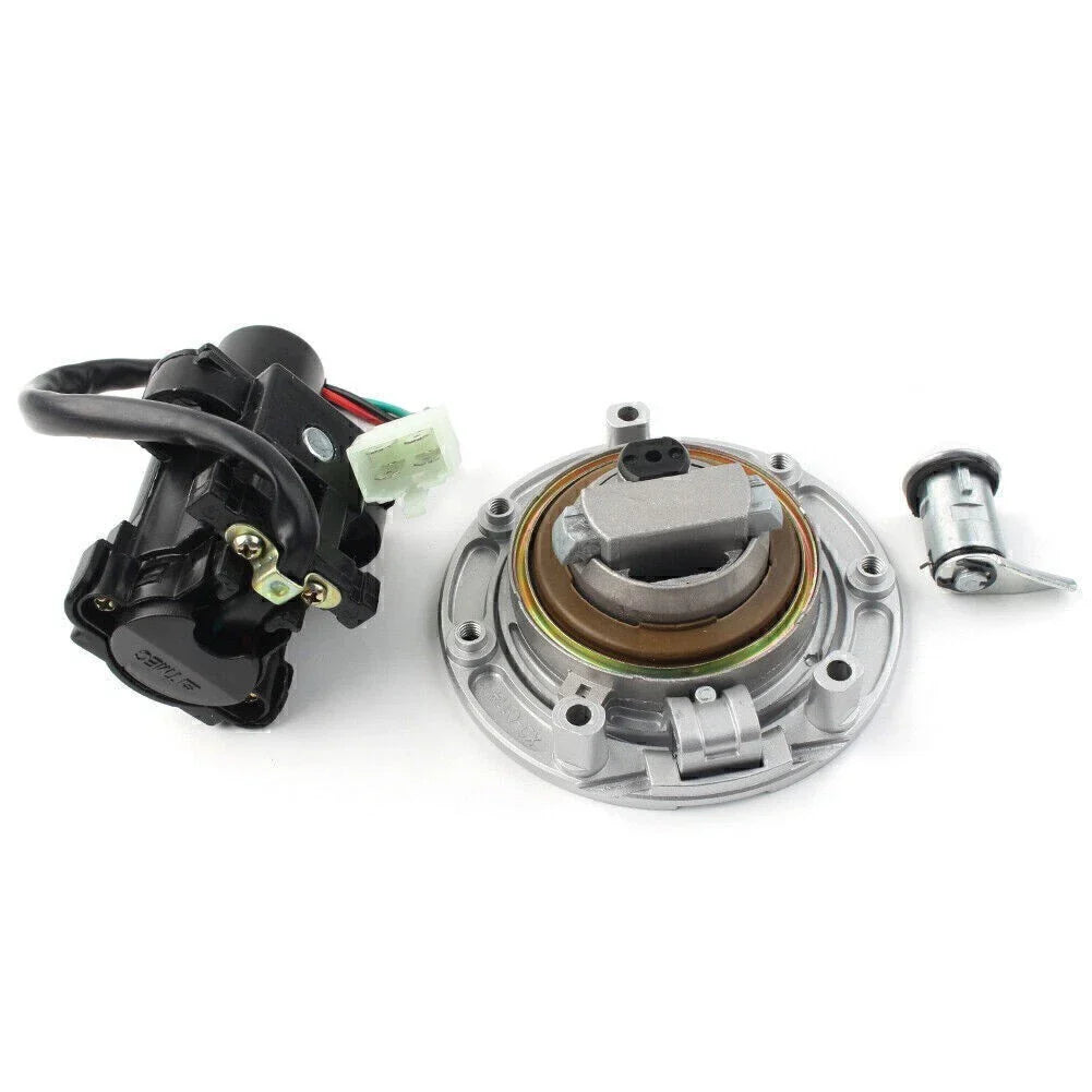 Ignition Switch & Fuel Gas Cap Cover Set for Honda CB500 CB600F