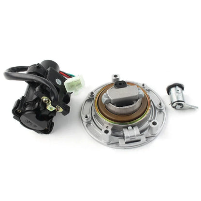 Ignition Switch & Fuel Gas Cap Cover Set for Honda CB500 CB600F