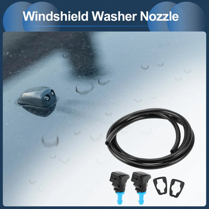 Washer Nozzle with Gasket & Fluid Hose for Dodge Grand (2004-2009)