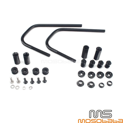 Smoke Windshield w/Bracket for Vespa Sprint 150 (2017-2020)