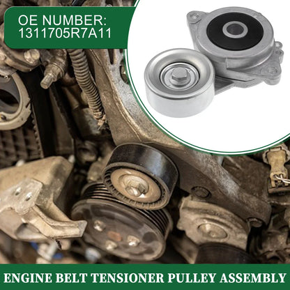 Engine Belt Tensioner Pulley Assembly for Honda Fit (2015-2018)