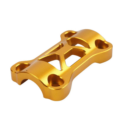 Gold Handlebar Riser Mount Clamp Cover for Honda CB500X (2019-2022)