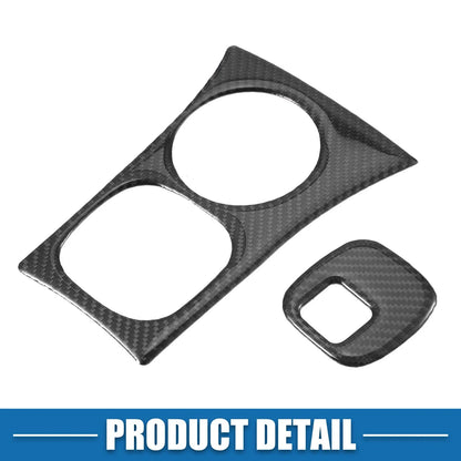 Ignition Key Hole Panel Covers for Chevy Corvette C5 Black (1997-2004)