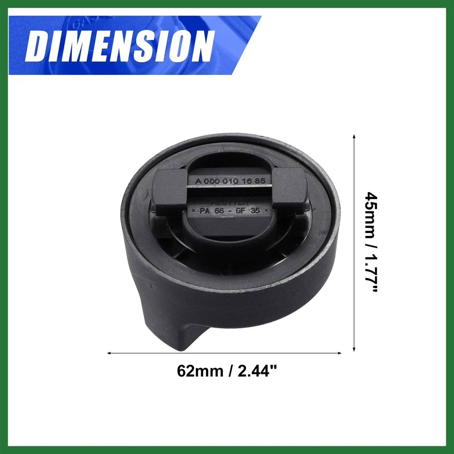 Oil Fuel Tank Cap for Mercedes-Benz (A0000101685)
