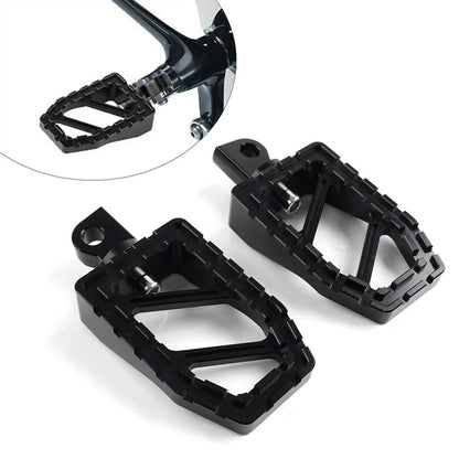 Black Aluminum Mini Foot Pegs for Harley Sportster XL