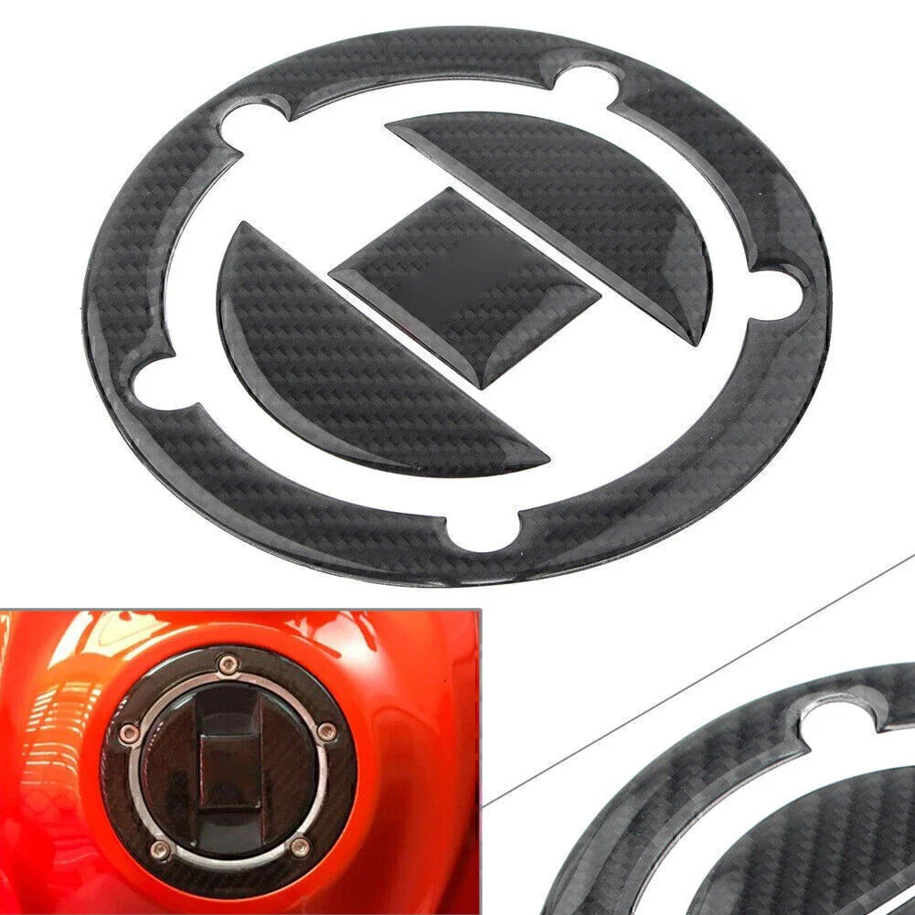 Carbon Fiber Fuel Tank Sticker Gas Cap Cover for GSXR 1000 750 (2001-2023)