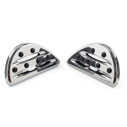Chrome Rear Passenger Floorboard Foot Pegs for Harley Touring (1993-2023)