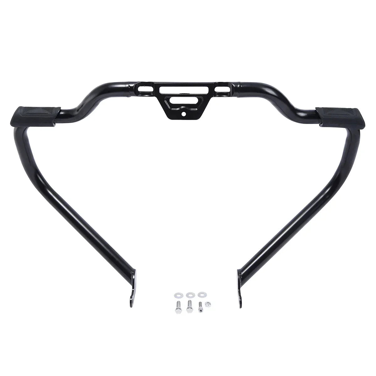 Black Mustache Engine Highway Guard Bar for Harley Softail Fat Boy (2018-2024)