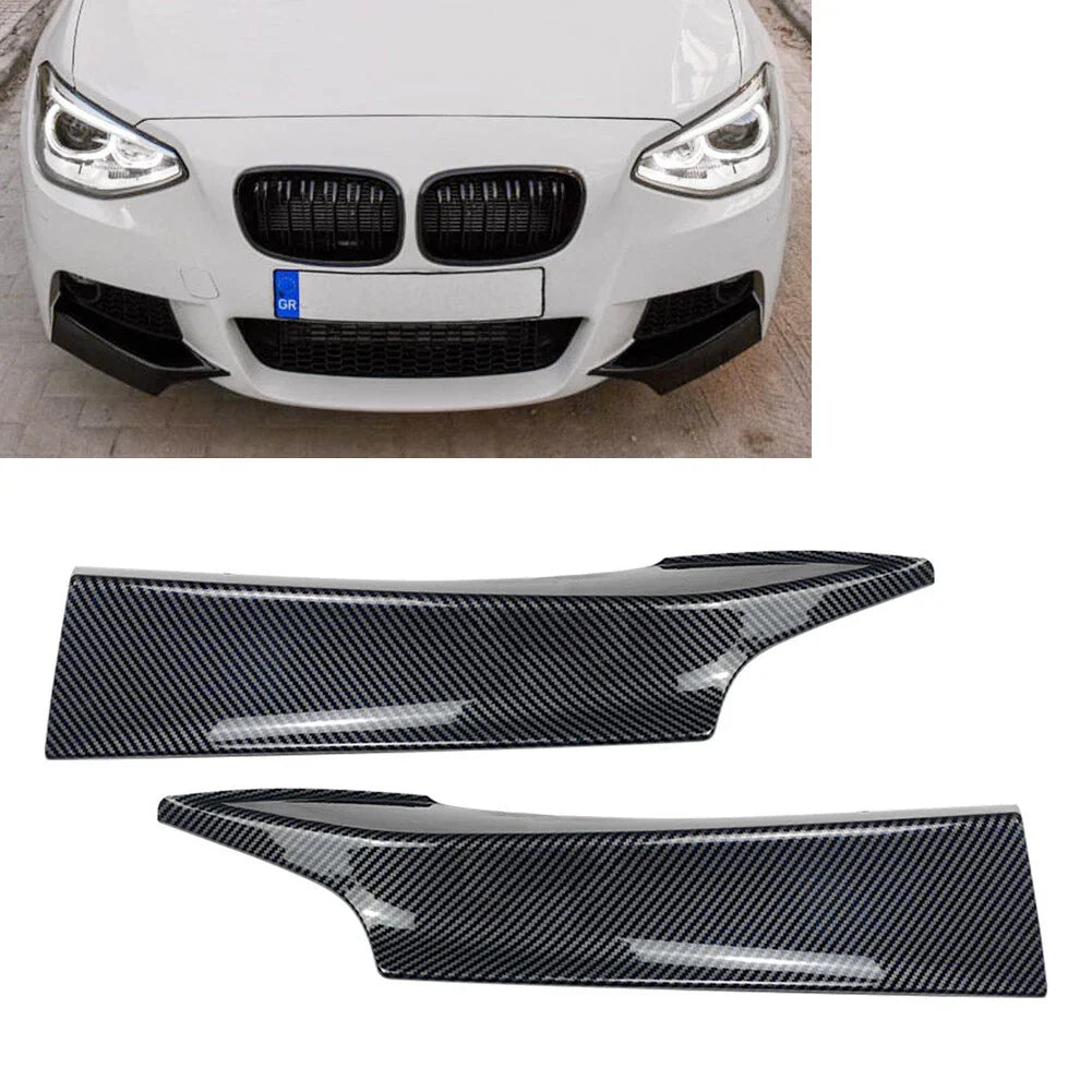Front Bumper Side Splitter Cover Trim for BMW 1 Series F20/21 (2011-2015)