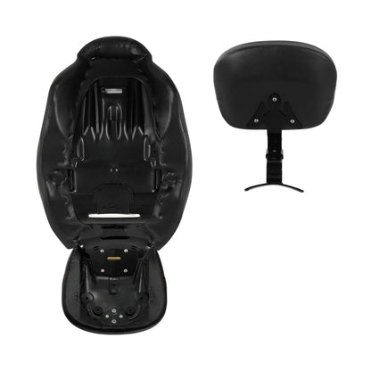 Low-Profile Driver Seats Backrest for Harley Touring (2009-2023)