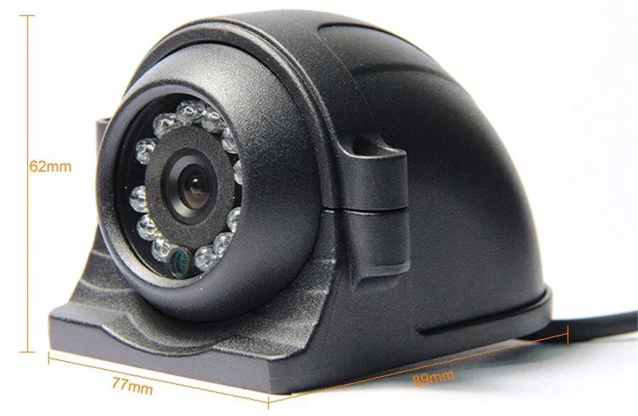 4PIN Side View Parking Camera for Truck Bus Van 12V 24V IR Night Vision