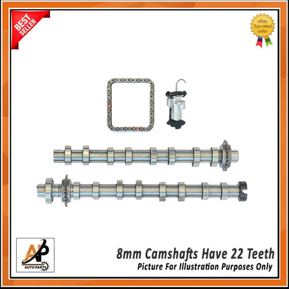 Camshaft Kit Replacement with Rocker Arms Hydraulic Lifters for Ford Blue HDI (2015–2019)