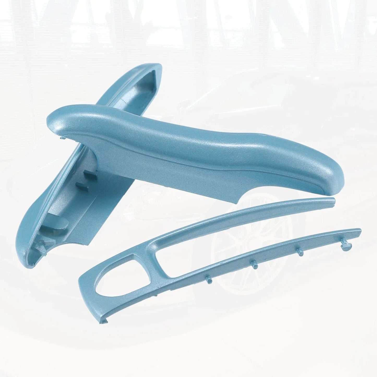 Car Remote Key Shell Cover Case for Porsche Taycan 911 (2020-2021) Blue