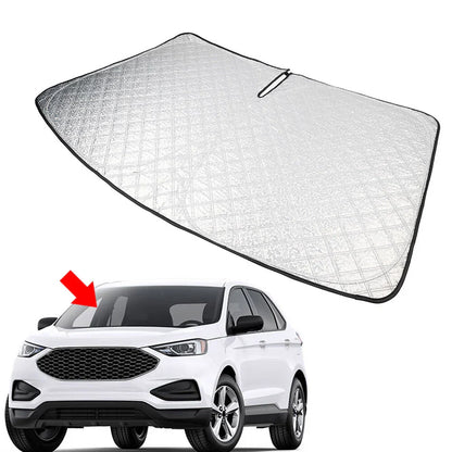 Foldable Windshield Sun Shade Visor Protector for Ford Edge SUV (2015-2024)