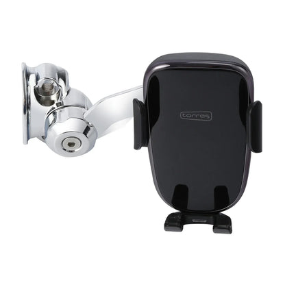 1'' Handlebar Phone Holder Automatic Clamping Charger for Harley Touring Dyna