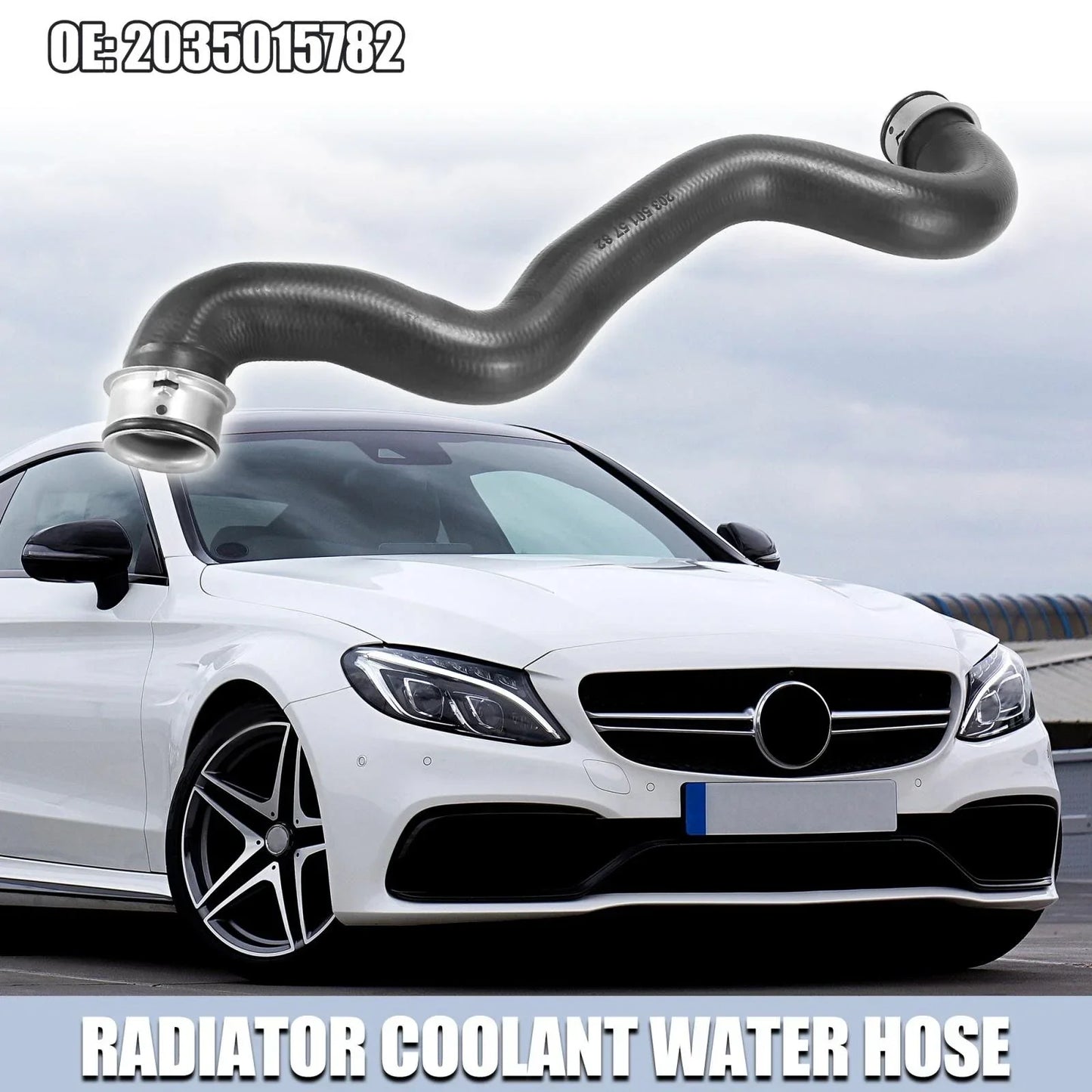 Upper Radiator Coolant Hose for Mercedes-Benz C230 (2003-2005)