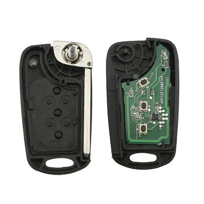 Transponder Remote Flip Key for Hyundai I20 I30 IX35 (2010-2019)