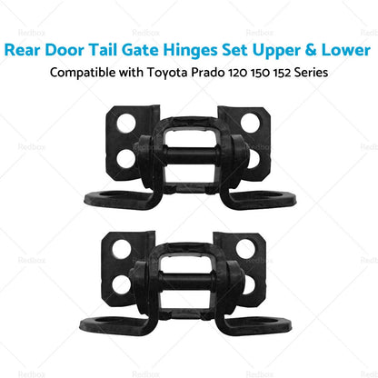 Rear Door Tail Gate Hinges Set for Toyota Prado 120 150 152 (2003-2021)