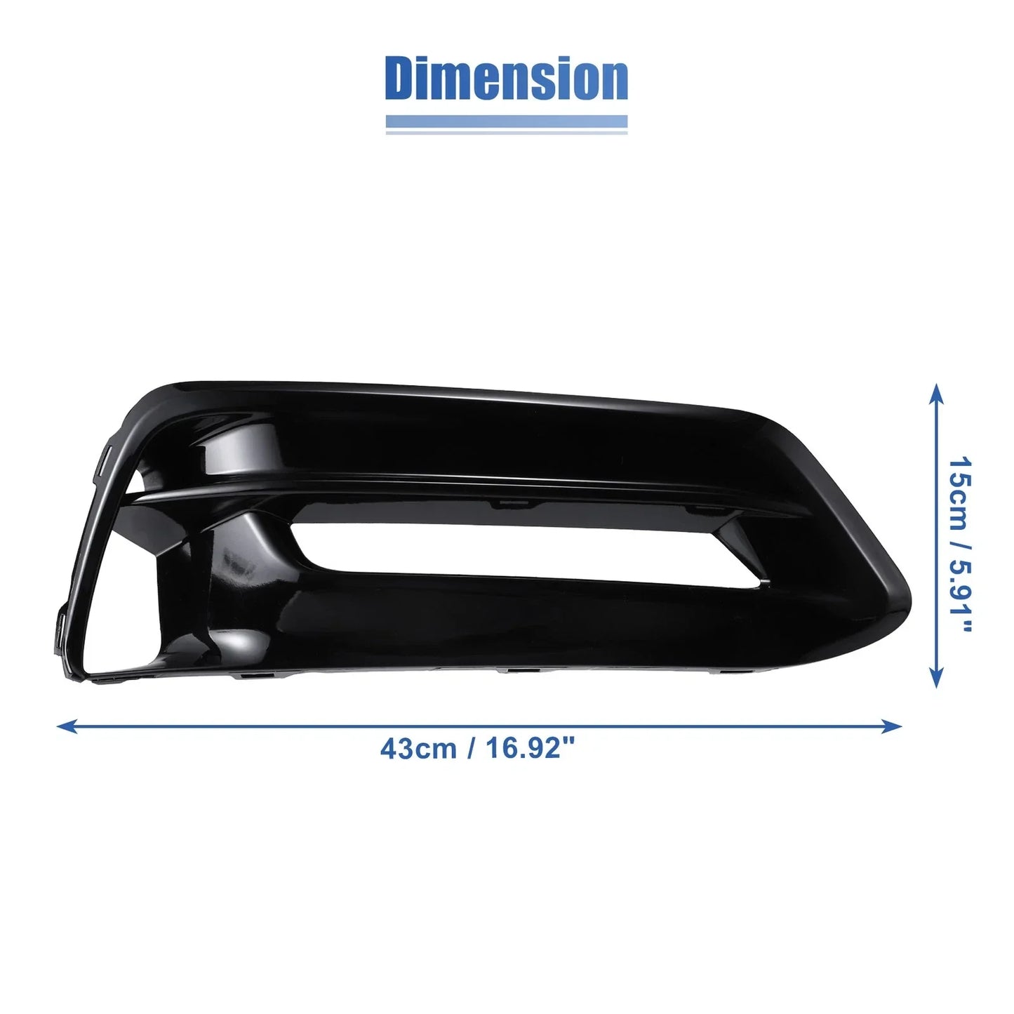 Fog Light Grille Cover Trim for Honda Accord (2018-2023)