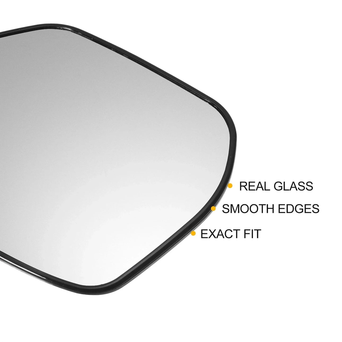 Left Side Heated White Mirror Glass for Honda CR-V 2007-2011