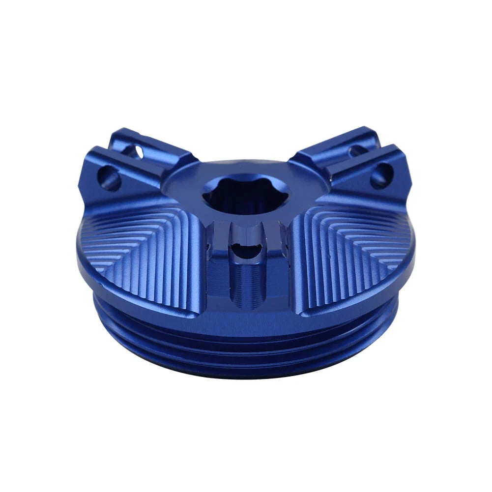 Blue Engine Oil Filler Plug Cap Cover for BMW R nineT, R1200 RT (2014-2020)