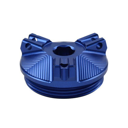 Blue Engine Oil Filler Plug Cap Cover for BMW R nineT, R1200 RT (2014-2020)