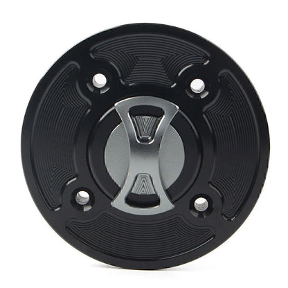 Titanium Fuel Gas Tank Cap for Kawasaki Ninja 400, 650, Z900, Versys 1000