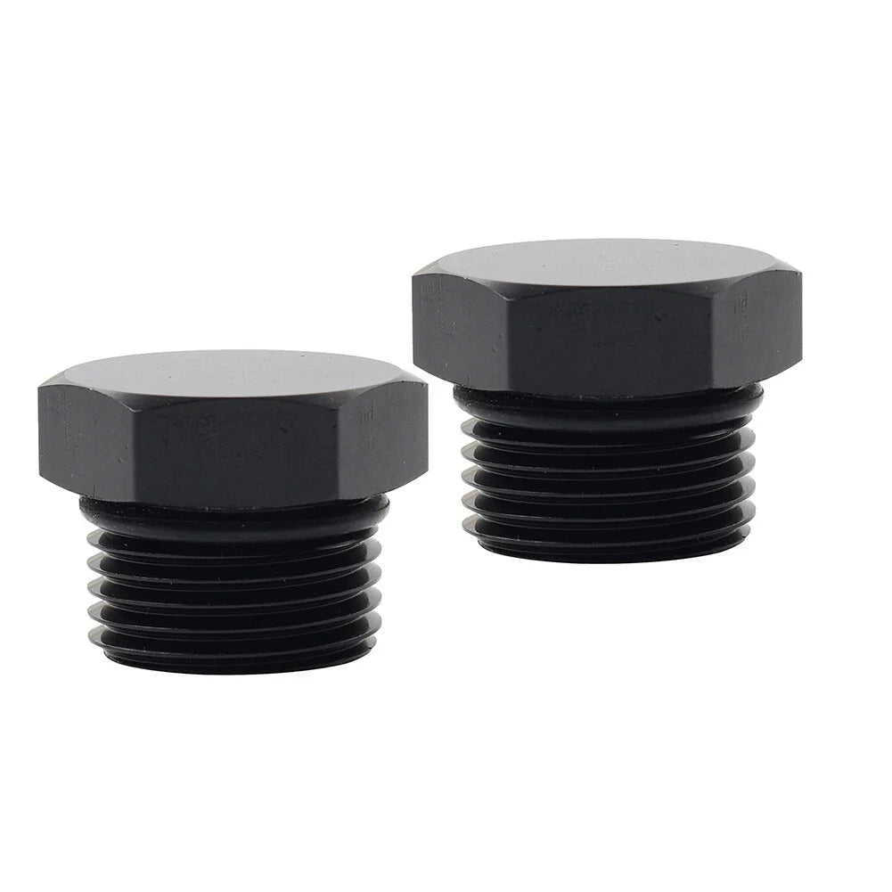 Aluminum 10AN Block Off Cap ORB Plug Male Fitting Adapters