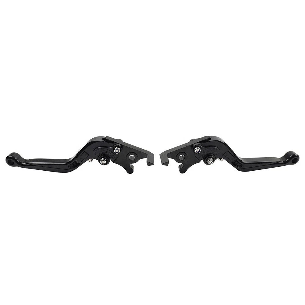 CNC Extendable Brake Clutch Levers for BMW G310R G310GS (2017-2021) Black